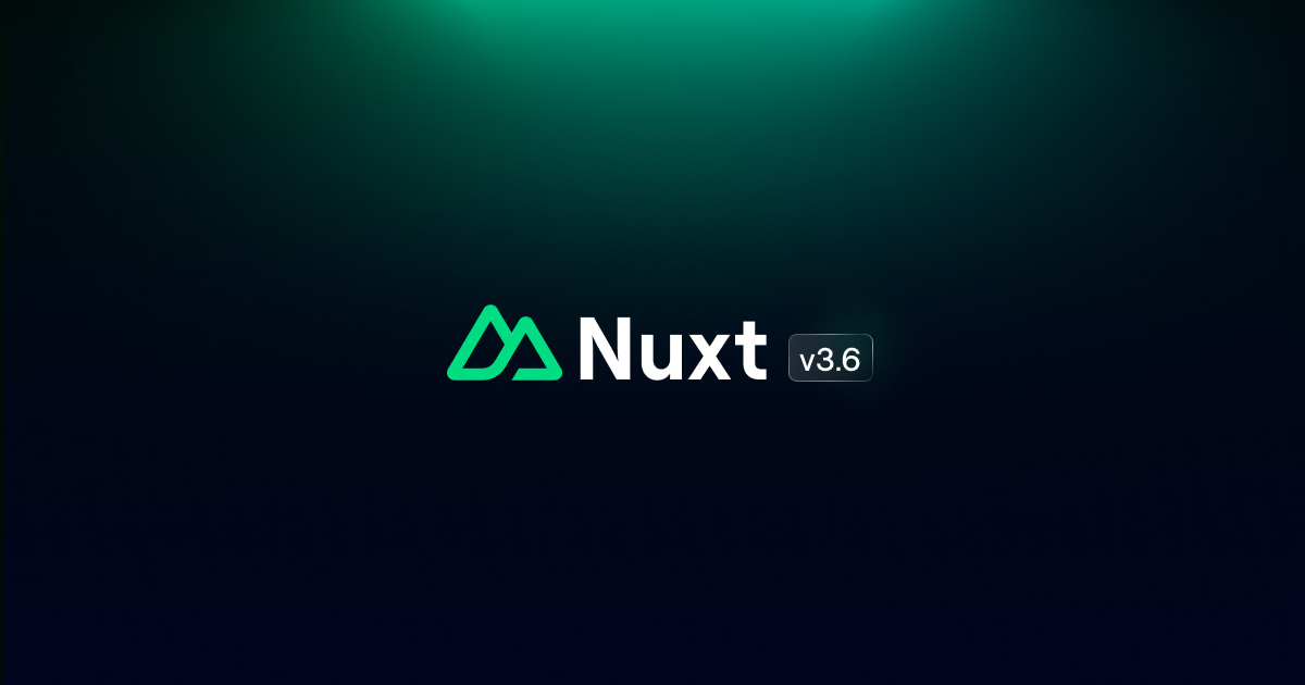 Nuxt 3.6